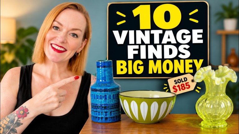 10 Vintage Items That Sell for Big Money on eBay That Most Resellers Walk Past