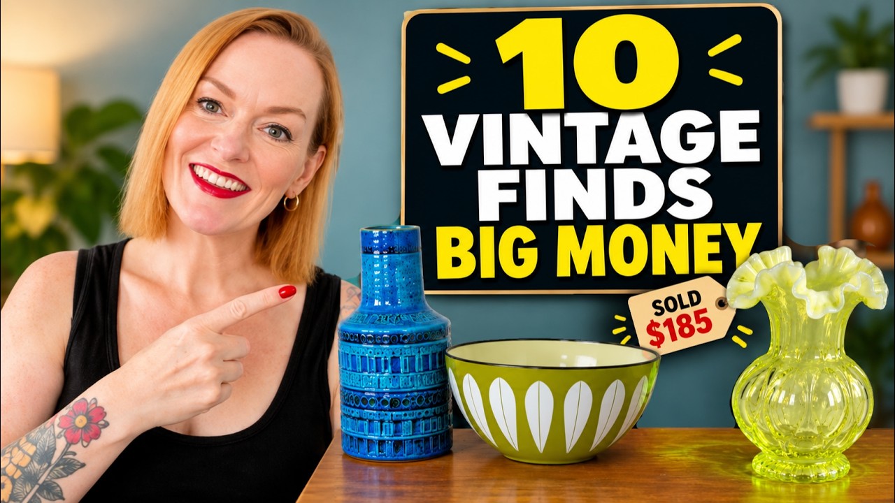 10 Vintage Items That Sell for Big Money on eBay That Most Resellers Walk Past
