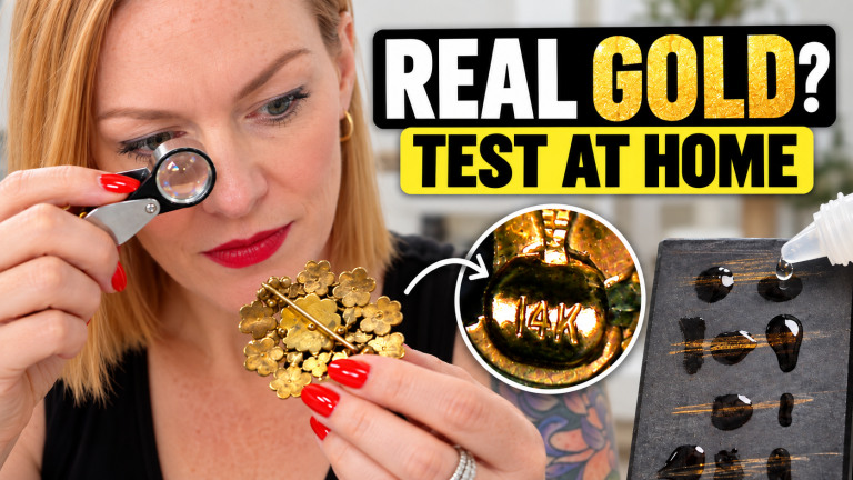 How to test gold at home to determine whether jewelry may be real gold